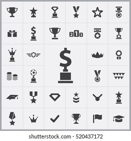 award icons universal set for web and mobile