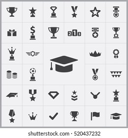 award icons universal set for web and mobile