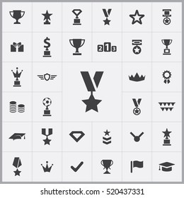 Award Icons Universal Set For Web And Mobile
