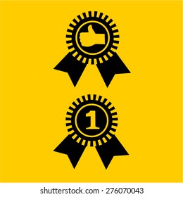 Award icon.vector