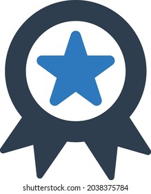 Award Isolated Vector icon which can easily modify or edit

