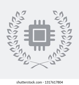 Award label for best hardware