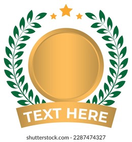 award label or sticker vector file