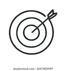 Award Line Icon 15: Golden Star and Premium Quality Outline Symbol