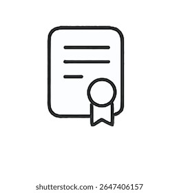 Award Line Icon 18: Sparkling Globe and Global Recognition Outline