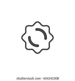 Award line icon