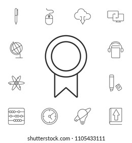 Award line icon. Simple element illustration. Award line symbol design from Internet learning collection set. Can be used for web and mobile on white background
