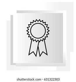 award line icon. vector illustration