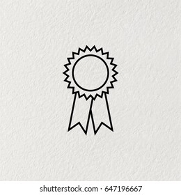 award line icon. vector illustration