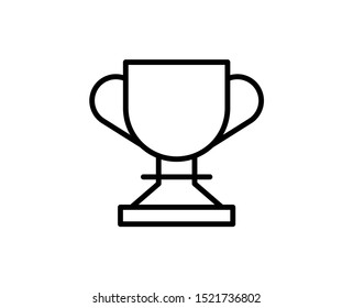 Award line icon. Vector symbol in trendy flat style on white background. Web sing for design.