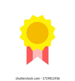 award medal icon, illustration vector. suitable for many purposes.