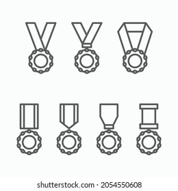 Award medal icon, award vector
