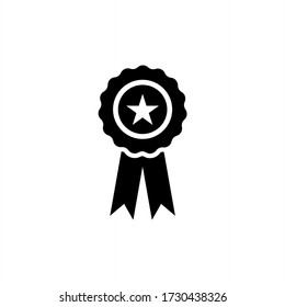 Award medal icon vector illustration on white background