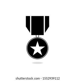 Award Medal Icon Vector Logo Design Template