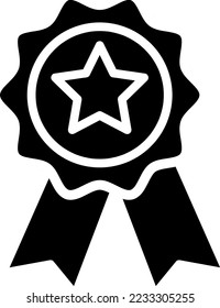 Plantilla de diseño del logotipo del vector de medallas de premio en fondo blanco.