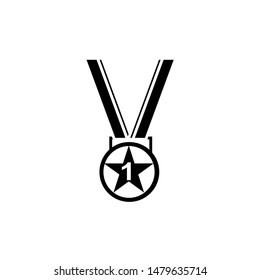 Award medal vector symbol symbol
