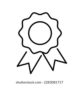 Award, medal, winner line icon. Design can use for web and mobile app. Vector illustration
