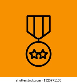 Award and Medals Icon Vector Graphic Download Template Modern