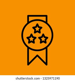 Award and Medals Icon Vector Graphic Download Template Modern