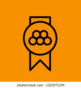 Award and Medals Icon Vector Graphic Download Template Modern