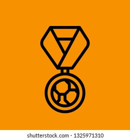 Award and Medals Icon Vector Graphic Download Template Modern