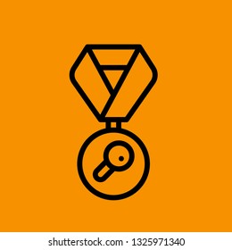 Award and Medals Icon Vector Graphic Download Template Modern