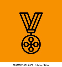 Award and Medals Icon Vector Graphic Download Template Modern