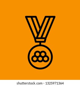 Award and Medals Icon Vector Graphic Download Template Modern