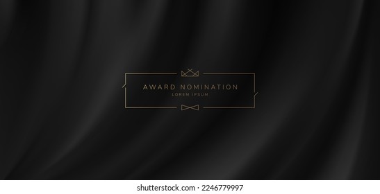 Award Nomination Background. Luxury Banner