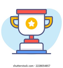award, prize Modern concepts flat design, Premium quality vector illustration concept. Vector symbol.