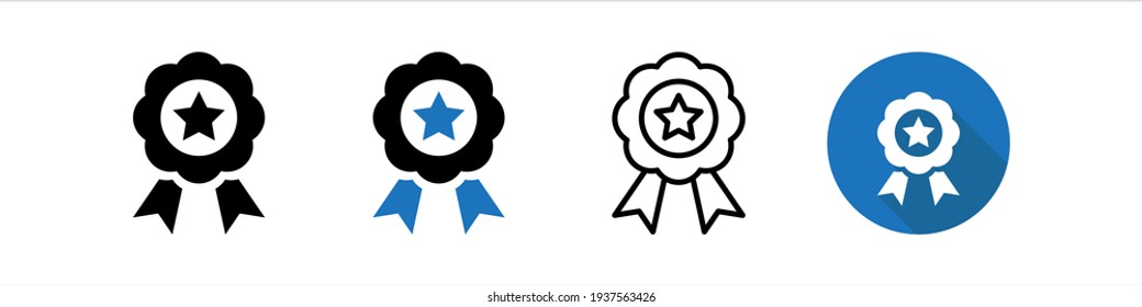 Award prize vector icon symbol design