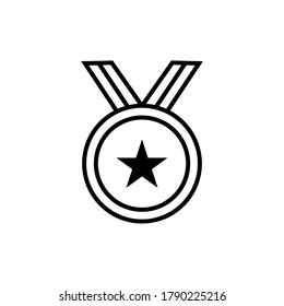 Award, reward icon outline style for your web design