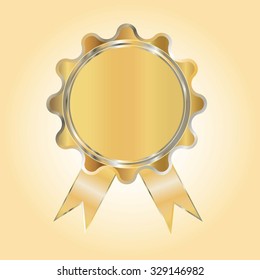 award with ribbon