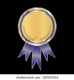 award with ribbon
