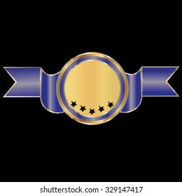 award with ribbon