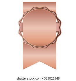 award with ribbon