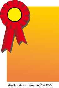 Award ribbon