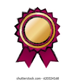 Award ribbon blank