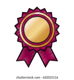 Award ribbon blank