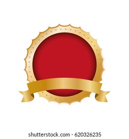 Award ribbon blank