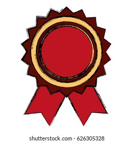 Award ribbon blank