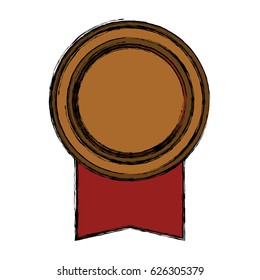 Award ribbon blank
