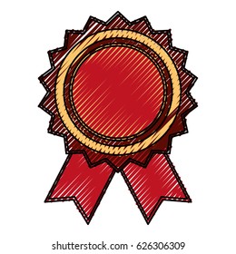 Award ribbon blank