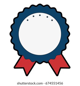 Award ribbon blank