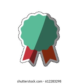 Award ribbon empty