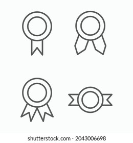 award ribbon icon, award vector