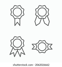 award ribbon icon, award vector