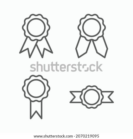 award ribbon icon, award vector