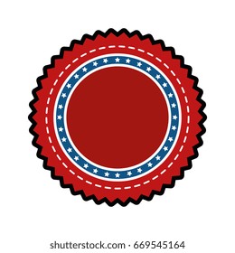 Award ribbon isolated
