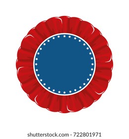 Award ribbon isolated
